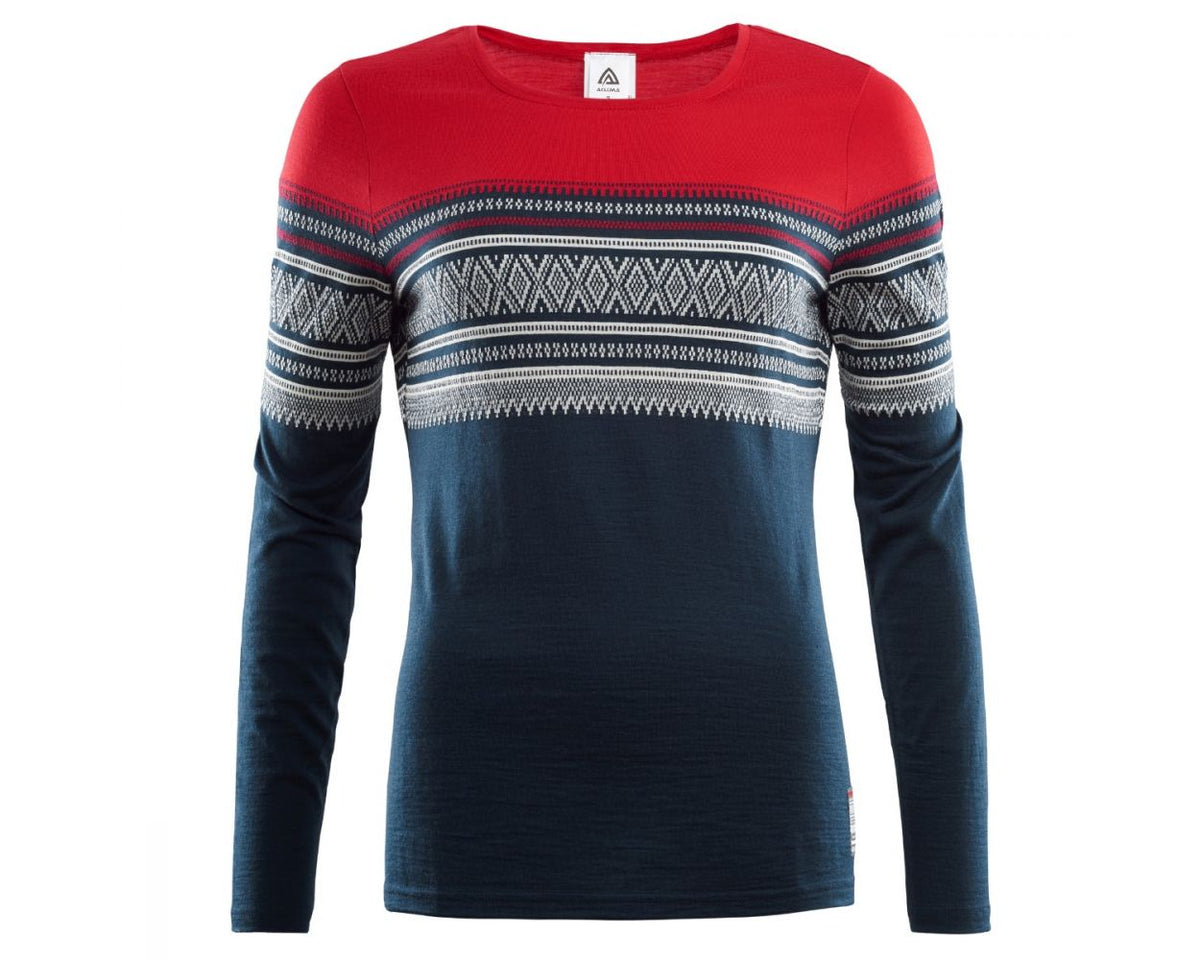 Aclima DesignWool Marius Crew Neck Light - Woman Original