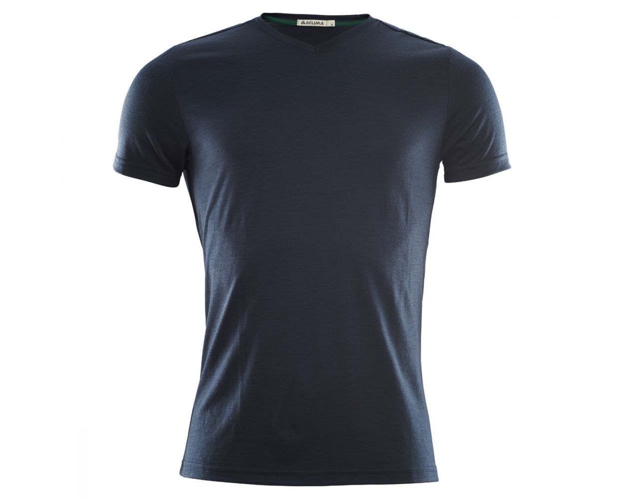 Aclima LightWool 140 T-shirt V-Neck - Man Navy Blazer